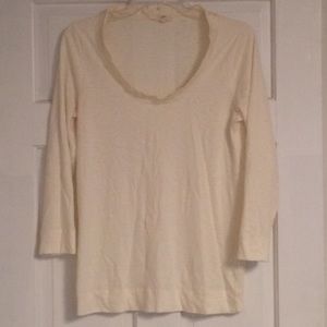 J Crew Light Weight Dressy Long Sleeve T-shirt